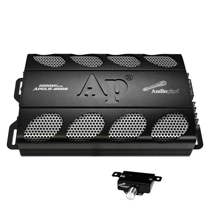 Audiopipe APCLE-2002 2-Channel Class A/B Full-Range Amplifier - 2 x 100 Watts Rms @ 4-ohm