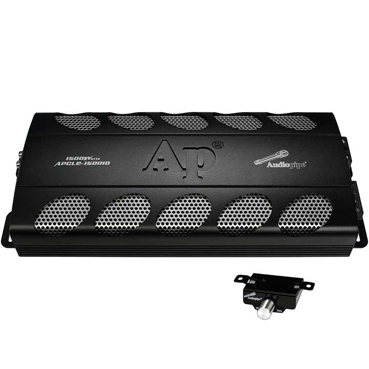 Audiopipe APCLE-15001D Monoblock Class D Amplifier - 1 x 1500 Watts Rms @ 1-ohm