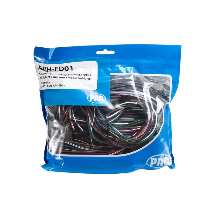 Pac-Audio APH-FD01 Speaker Wire Extension Harness for Select 2009-2023 Ford Vehicles with Sony or B&O Audio System
