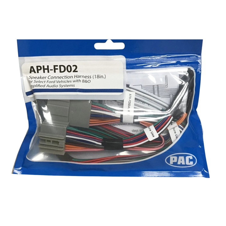 Pac-Audio APH-FD02 Speaker Wire Extension Harness for Select 2018-2020 Ford Vehicles with B&O Audio System