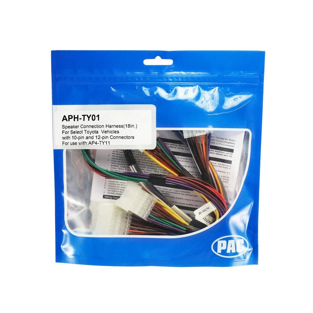Pac-Audio APH-TY01 Speaker Wire Extension Harness for Select 2005-2023 Toyota with JBL Audio System