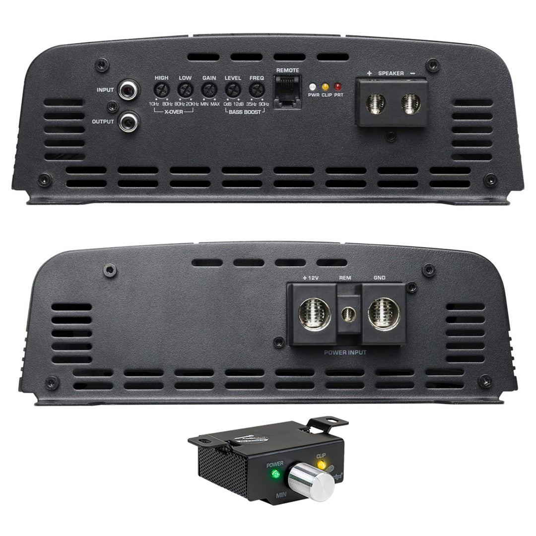 Audiopipe APHF-1500D-H2 Monoblock Full-Range Amplifier - 1 x 1500 Watts Rms @ 2-ohm