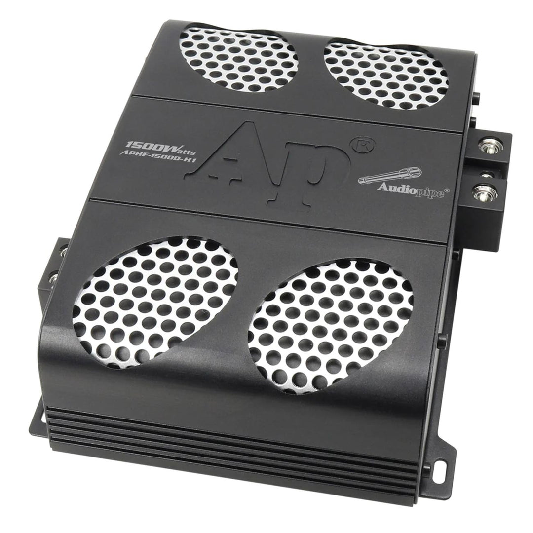 Audiopipe APHF-1500D-H2 Monoblock Full-Range Amplifier - 1 x 1500 Watts Rms @ 2-ohm