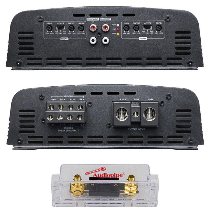 Audiopipe APHF-500.4D-H2 4-Channel Full-Range Amplifier - 4 x 500 Watts Rms @ 2-ohm