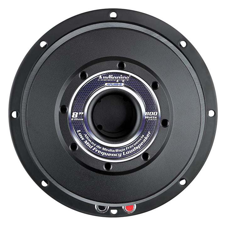 Audiopipe APLMB-8 8" Mid-Bass Loudspeaker with 3" Voice Coil - 400 Watts Rms 8-ohm