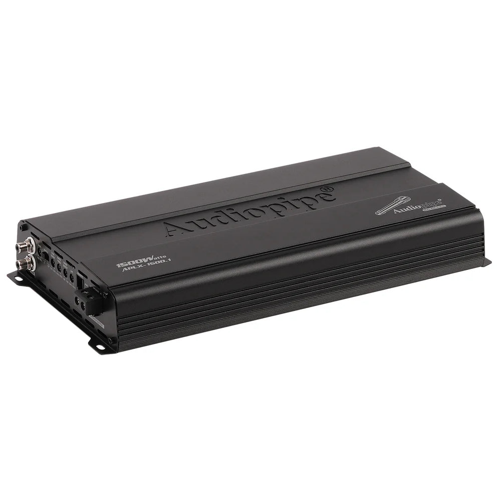 Audiopipe APLX-1500.1 Monoblock Subwoofer Amplifier - 1 x 1500 Watts Rms @ 1-ohm
