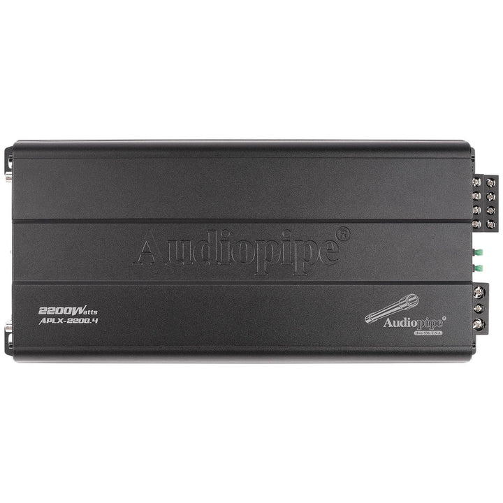 Audiopipe APLX-2200.4 4-Channel Full-Range Amplifier - 4 x 160 Watts Rms @ 2-ohm