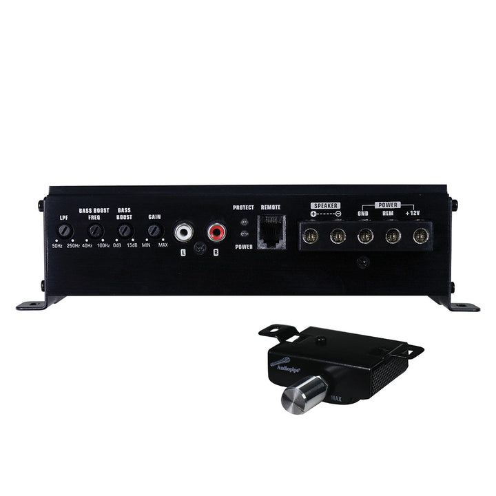 Audiopipe APMCRO-1500 Monoblock Subwoofer Amplifier - 1 x 500 Watts Rms @ 1-ohm