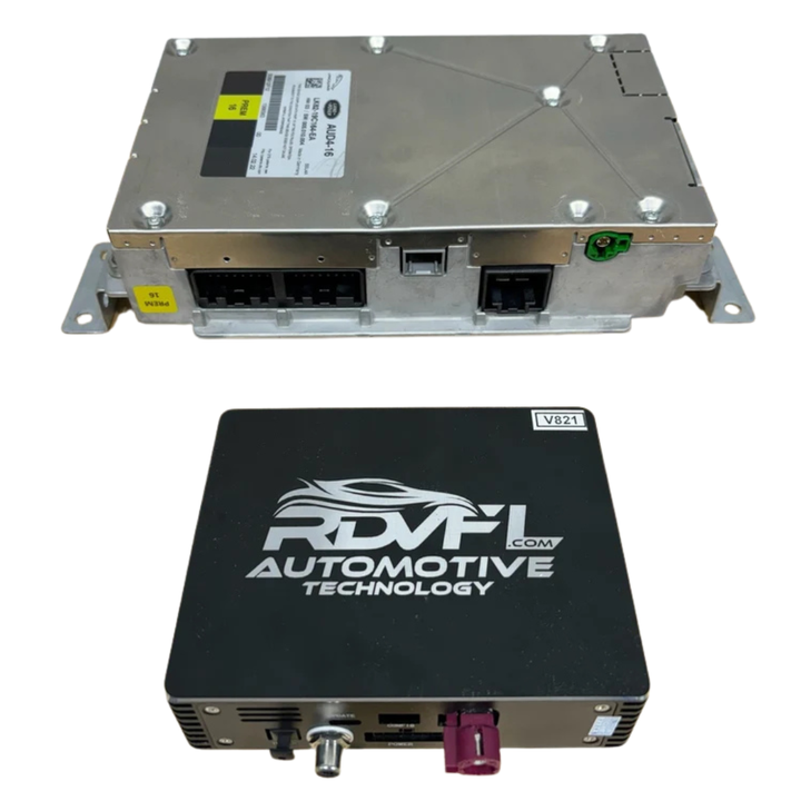 RDVFL AR1-LR-E Digital Amplifier Replacement Interface - Fits Select Land Rover, Range Rover or Jaguar Vehicles with Ethernet Based Amplified Systems