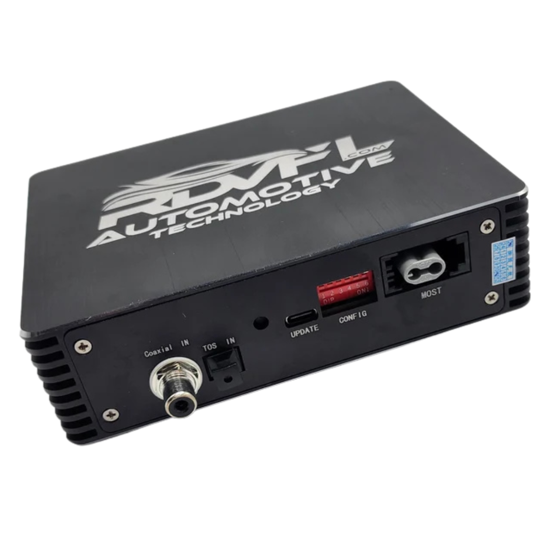 RDVFL AR1-MB-M25 Digital Amplifier Replacement Interface - Fits Select Mercedes Benz with the MOST25 Amplified Audio System
