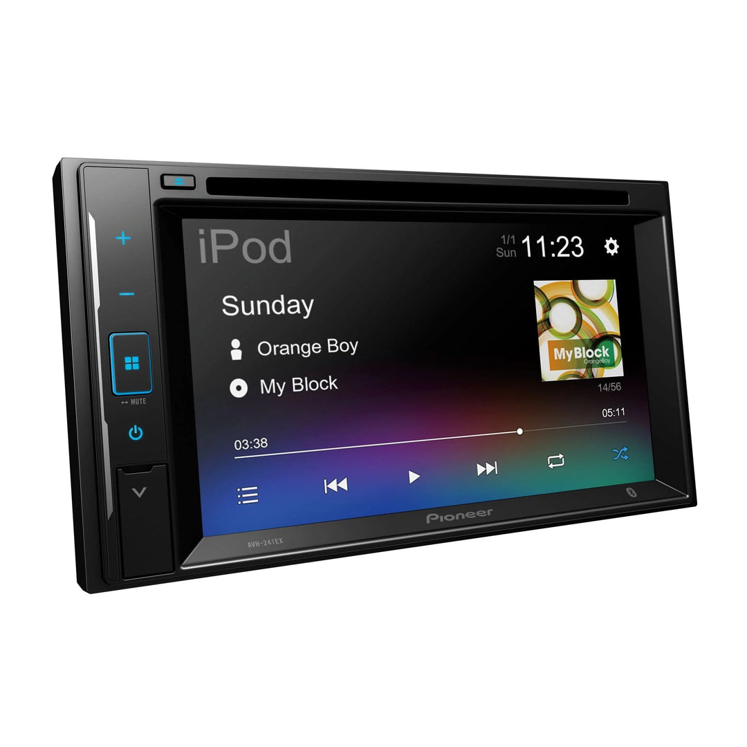 Pioneer AVH-241EX 6.2" Double-Din CD/DVD Receiver with Bluetooth, WebLink and Alexa