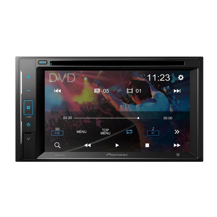 Pioneer AVH-241EX 6.2" Double-Din CD/DVD Receiver with Bluetooth, WebLink and Alexa