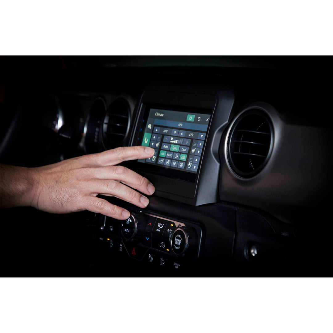 Axxess AXPIO-JL1 Dash Kit and Interface for Pioneer DMH-WC5700NEX 6.8" Radio - Fits 2019-2023 Jeep Wrangler JL