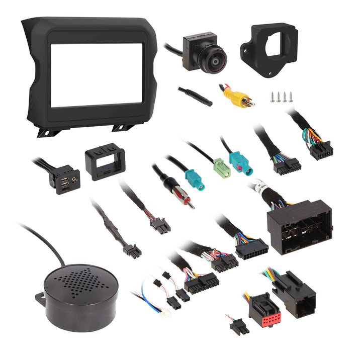 Axxess AXPIO-JL1 Dash Kit and Interface for Pioneer DMH-WC5700NEX 6.8" Radio - Fits 2019-2023 Jeep Wrangler JL