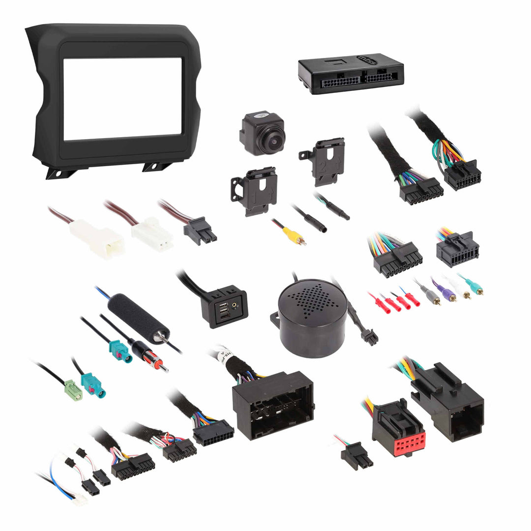 Axxess AXPIO-JT1 Dash Kit and Interface for Pioneer DMH-WC5700NEX 6.8" Radio - Fits 2020-2023 Gladiator JT