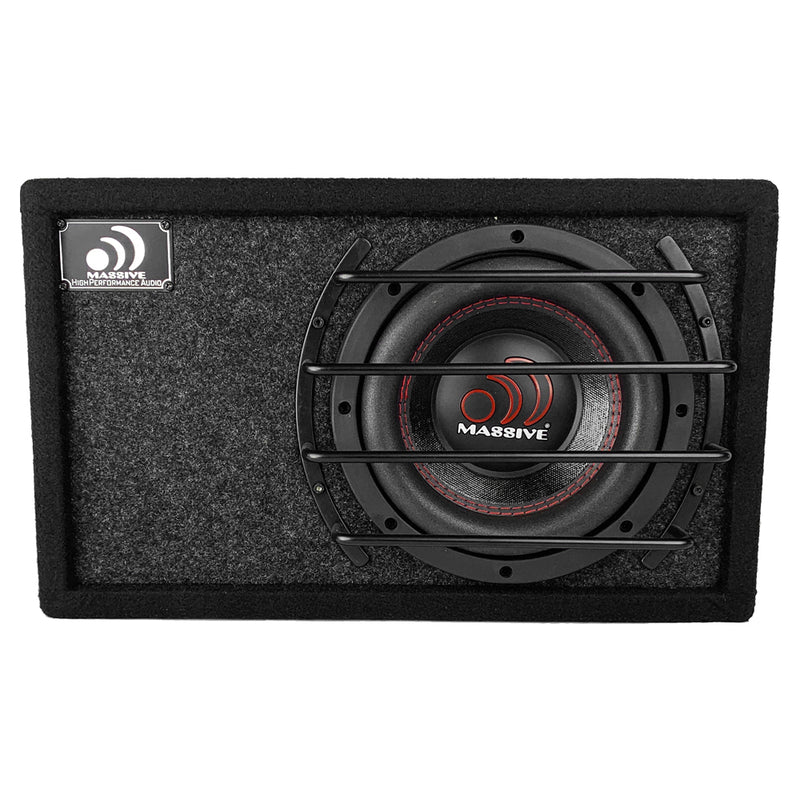 Massive Audio BG6 6.5" Subwoofer with Enclosure - 250 Watts Rms 2-ohm