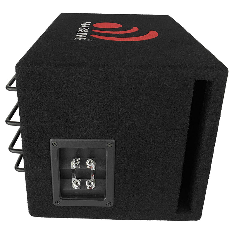 Massive Audio BG6 6.5" Subwoofer with Enclosure - 250 Watts Rms 2-ohm