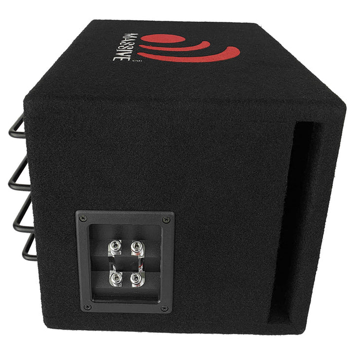 Massive Audio BG6 6.5" Subwoofer with Enclosure - 250 Watts Rms 2-ohm
