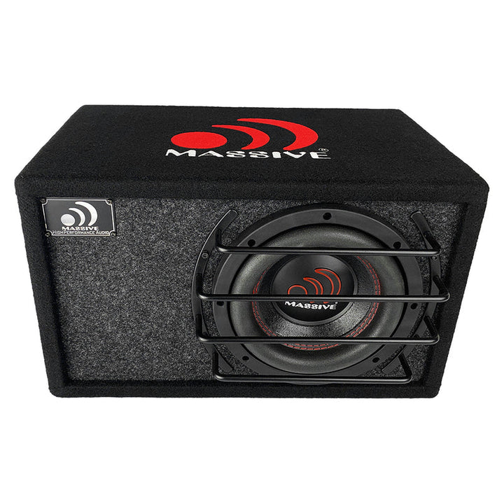 Massive Audio BG6 6.5" Subwoofer with Enclosure - 250 Watts Rms 2-ohm