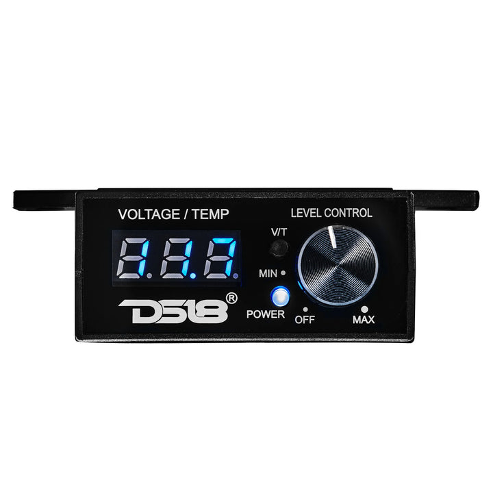 DS18 BKVTR Universal Bass Knob with Built-in Voltmeter and Temperature Display