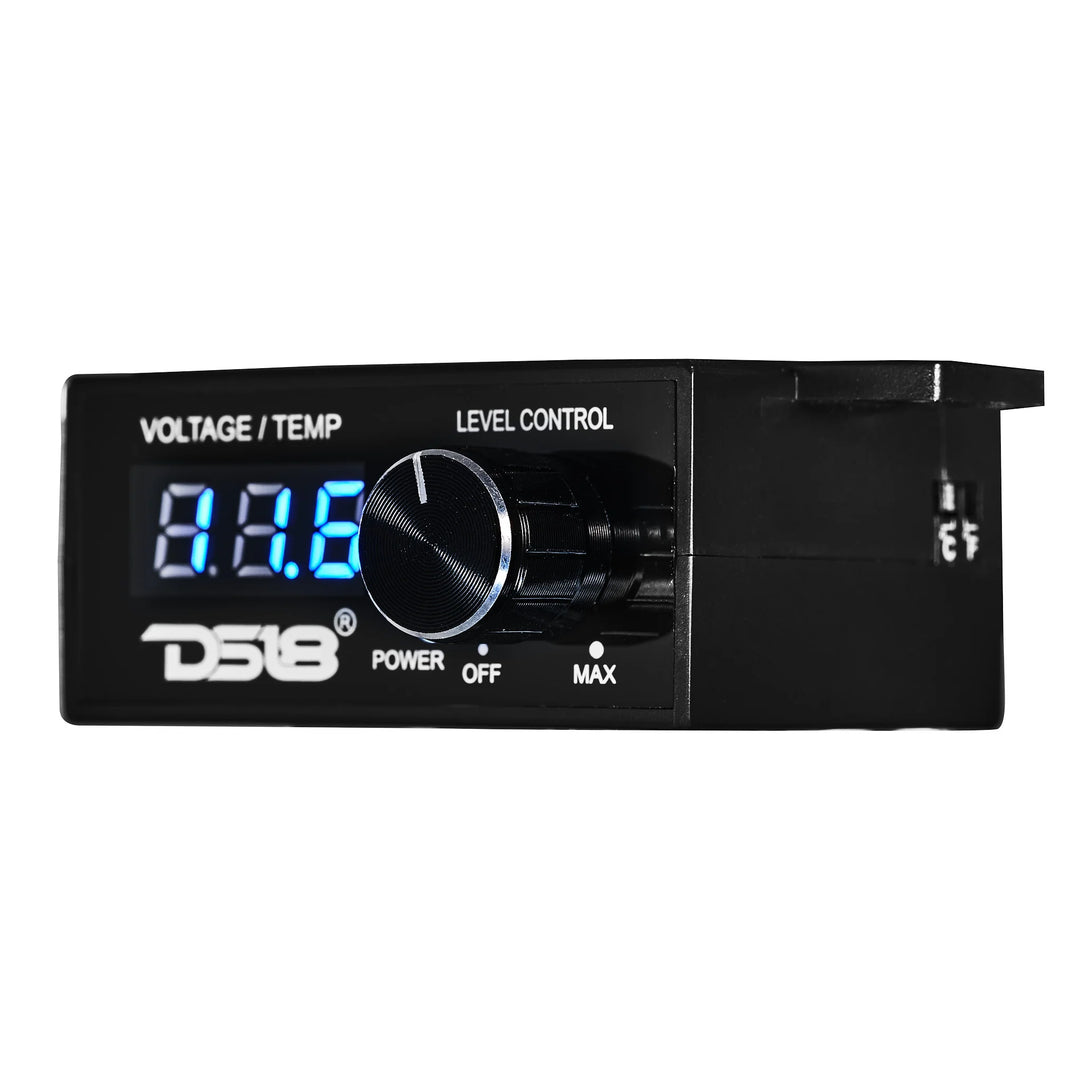 DS18 BKVTR Universal Bass Knob with Built-in Voltmeter and Temperature Display