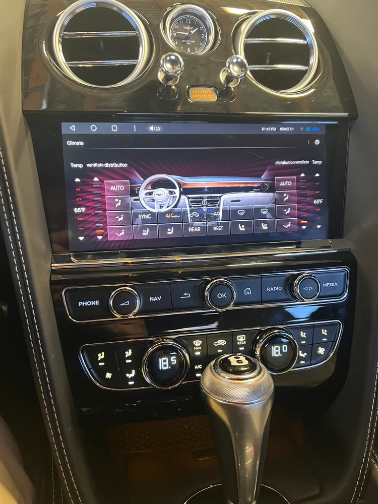 RDVFL BNT-RADIO-12 10.9" Complete Touchscreen Radio Upgrade - Fits 2012-2018 Bentley Continental
