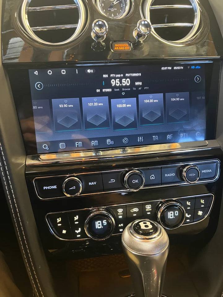 RDVFL BNT-RADIO-12 10.9" Complete Touchscreen Radio Upgrade - Fits 2012-2018 Bentley Continental
