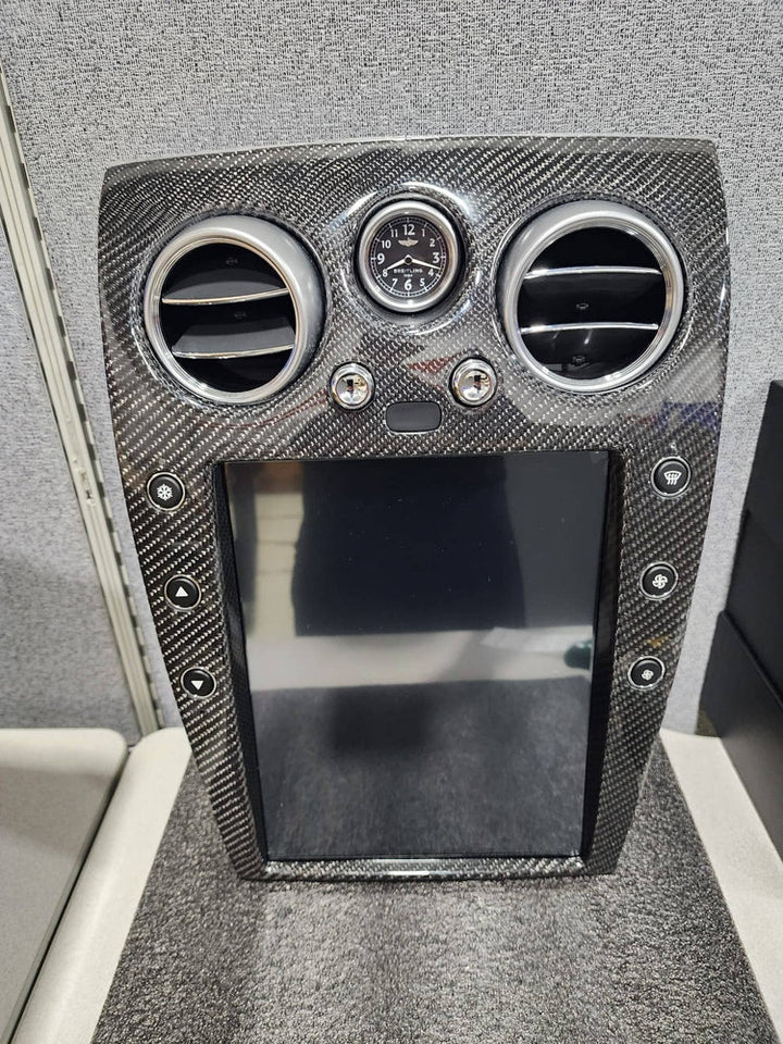 RDVFL BNT-SCREEN-CF 12.1" Full Touchscreen Radio Upgrade with Carbon Fiber Bezel - Fits 2004-2018 Bentley Continental