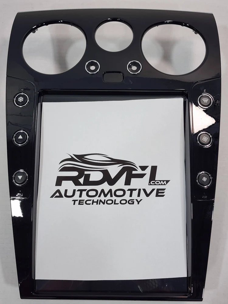 RDVFL BNT-SCREEN-GB 12.1" Full Touchscreen Radio Upgrade with Gloss Black Bezel - Fits 2004-2018 Bentley Continental