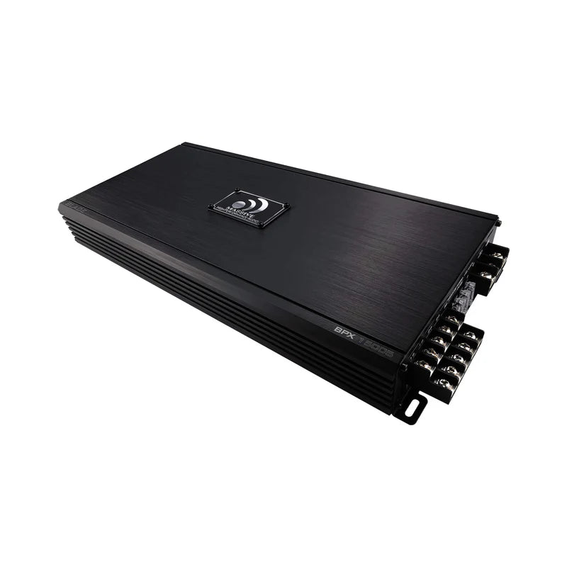 Massive Audio BPX1500.5 5-Channel Amplifier - 4 x 80 Watts Rms @ 4-ohm + 1 x 500 Watts Rms @ 2-ohm