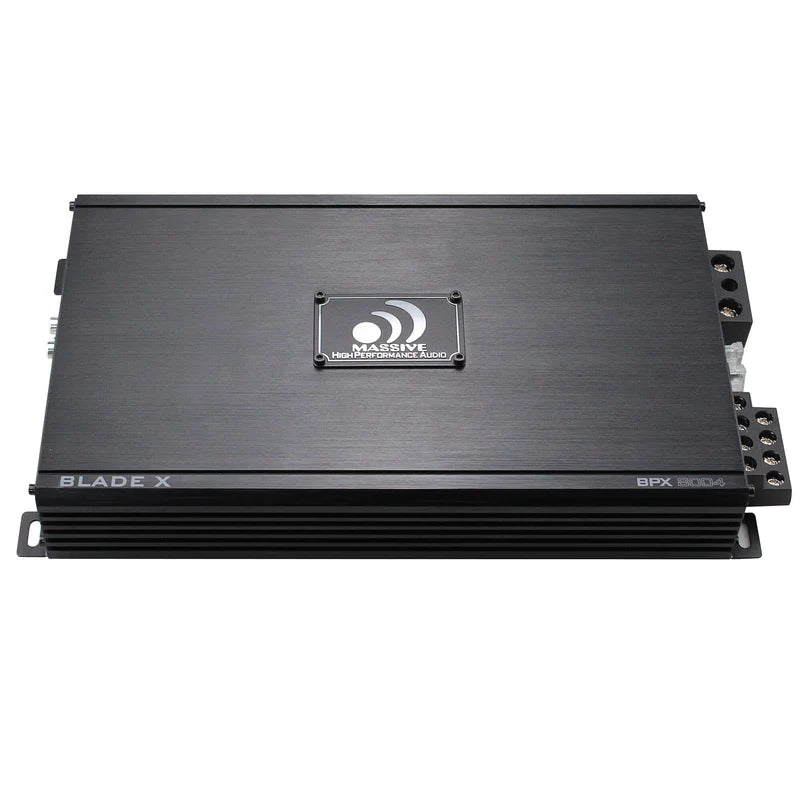 Massive Audio BPX800.4 4-Channel Amplifier - 4 x 60 Watts Rms @ 4-ohm