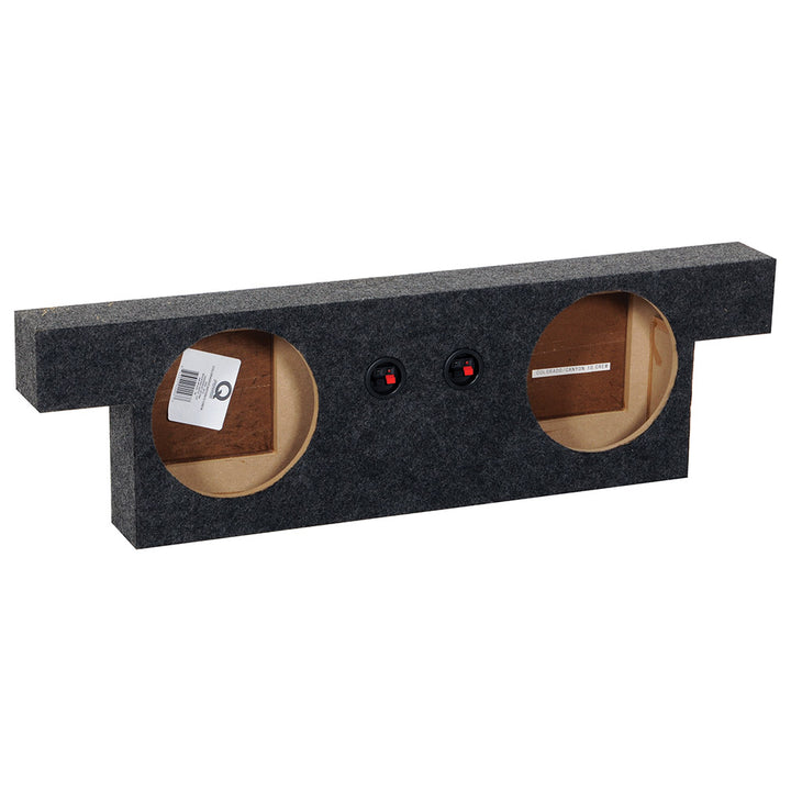 Dual 10″ Sealed Subwoofer Enclosure - Fits 04-14 Colorado/Canyon Crew Cab