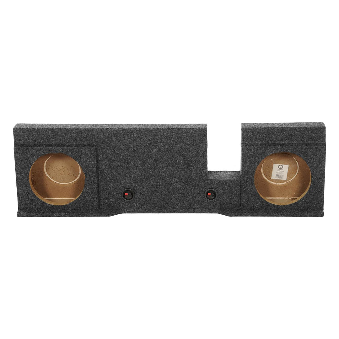 Dual 10″ Underseat Subwoofer Enclosure - Fits 04-08 Ford F-150 Super Crew Cab