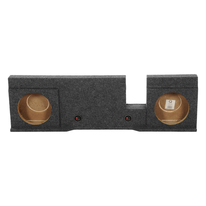 Dual 10″ Underseat Subwoofer Enclosure - Fits 04-08 Ford F-150 Super Crew Cab