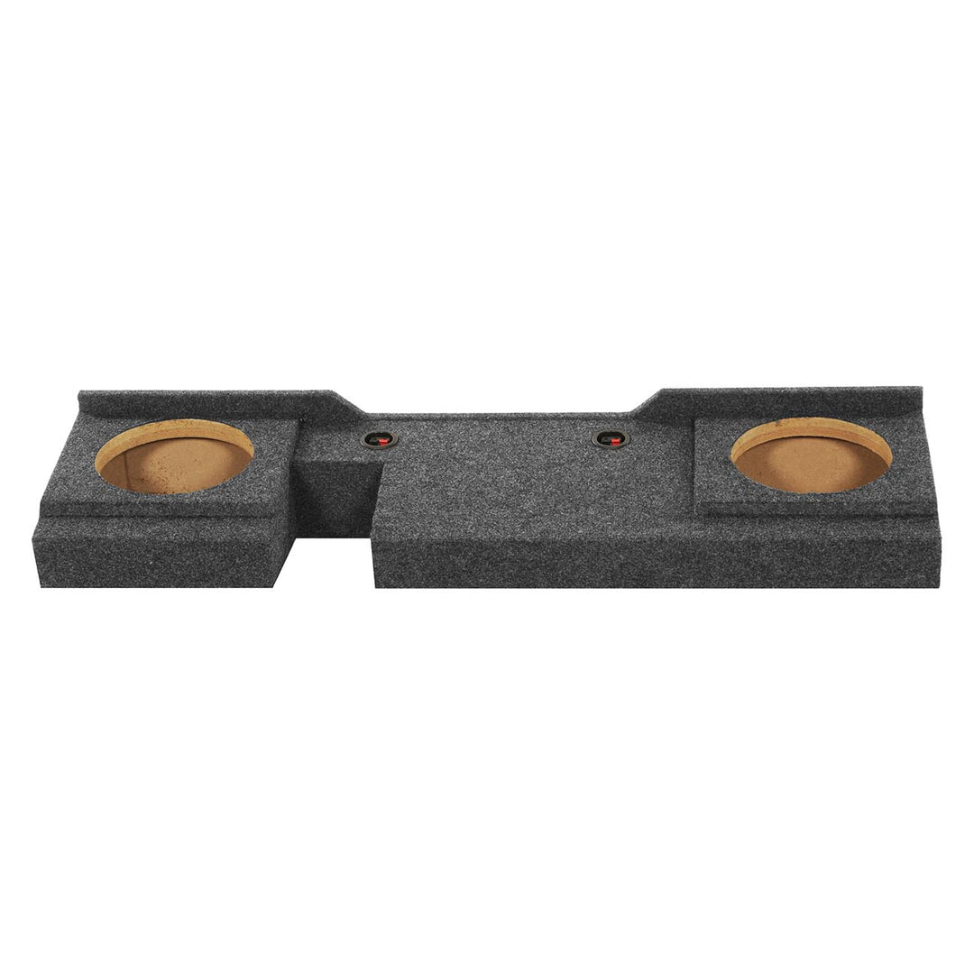 Dual 10″ Underseat Subwoofer Enclosure - Fits 04-08 Ford F-150 Super Crew Cab