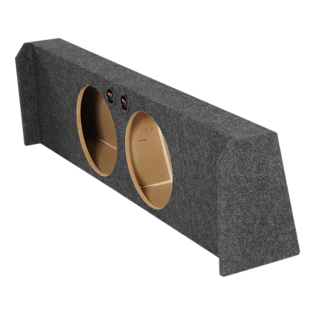 Dual 10″ Underseat Subwoofer Enclosure - Fits 17-24 Ford F-250 or F-350 Super Duty