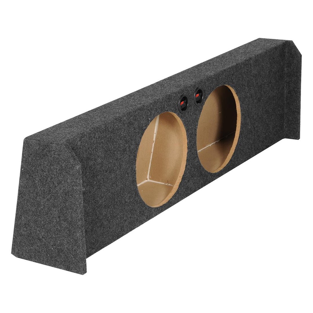 Dual 10″ Underseat Subwoofer Enclosure - Fits 17-24 Ford F-250 or F-350 Super Duty