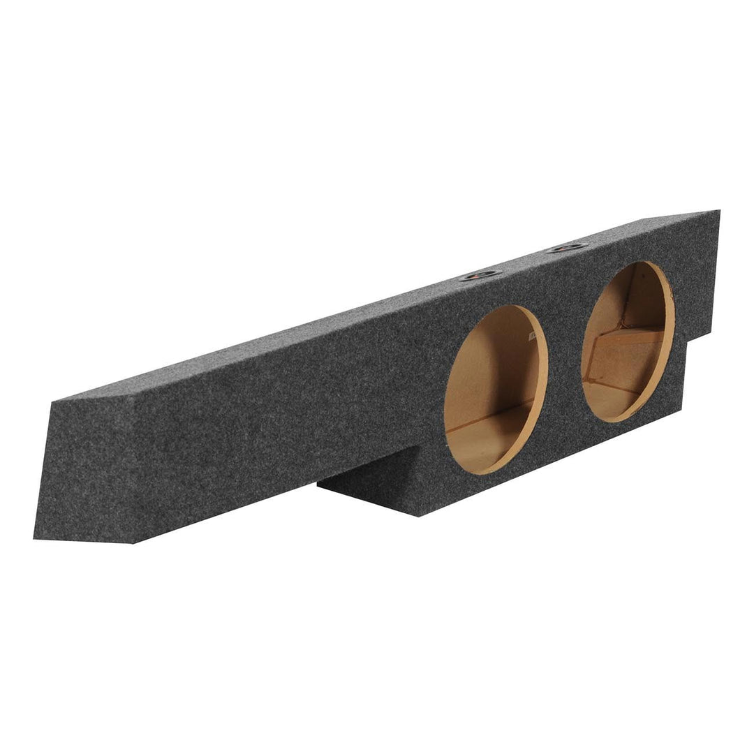 Dual 10″ Underseat Subwoofer Enclosure - Fits 00-03 Ford F-150 Super Crew Cab