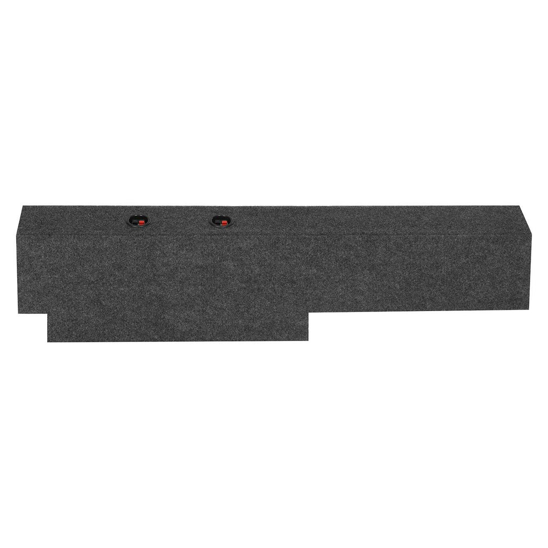 Dual 10″ Underseat Subwoofer Enclosure - Fits 00-03 Ford F-150 Super Crew Cab
