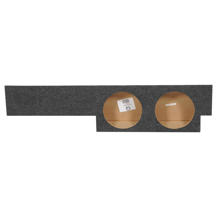 Dual 10″ Underseat Subwoofer Enclosure - Fits 00-03 Ford F-150 Super Crew Cab