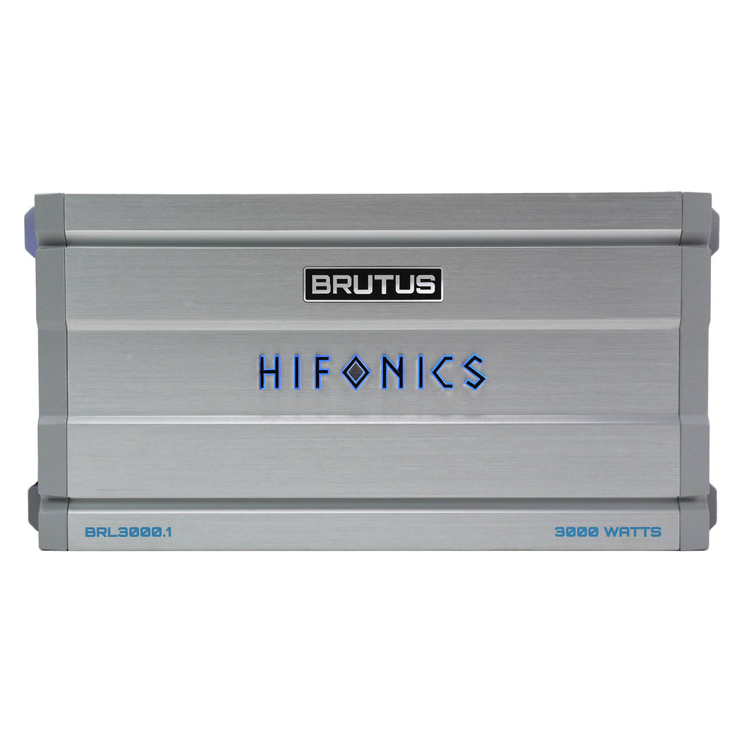 Hifonics BRL3000.1 Full-Range Monoblock Amplifier - 3000 Watts Rms @ 1-ohm