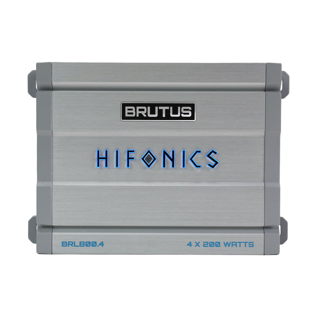 Hifonics BRL800.4 4-Channel Amplifier - 4 x 125 Watts Rms @ 4-ohm