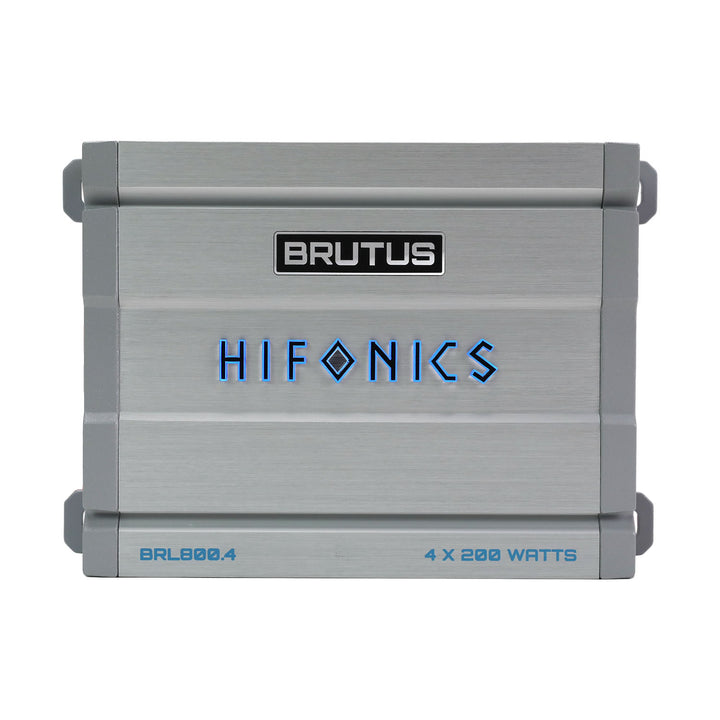Hifonics BRL800.4 4-Channel Amplifier - 4 x 125 Watts Rms @ 4-ohm