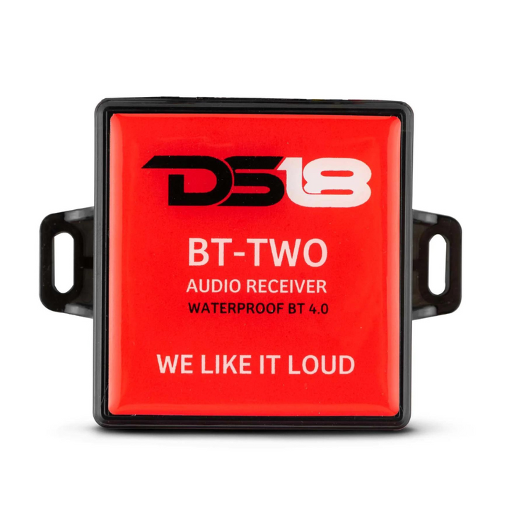 DS18 BT-TWO Receptor de transmisión de audio Bluetooth resistente al agua - Funciona con Andriod y Iphone