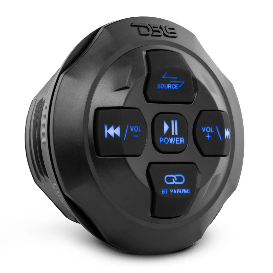 Controlador receptor de audio de transmisión Bluetooth DS18 BTRC-R de grado marino con salidas USB, AUX y RCA