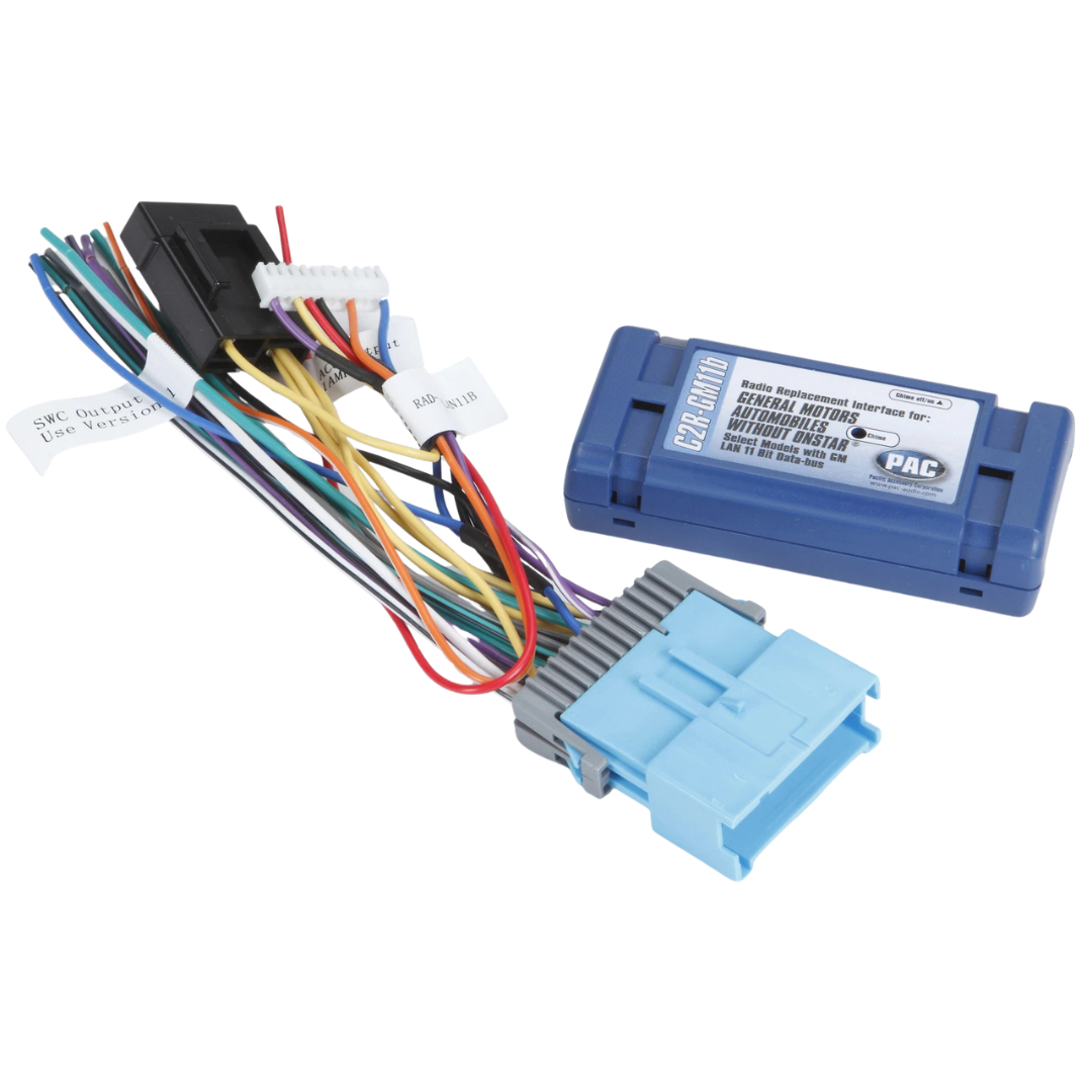 Pac-Audio C2R-GM11B Radio Replacement Interface Module for Select 2005-209 Chevrolet or Pontiac Vehicles