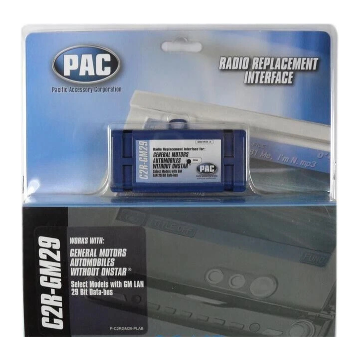 Pac-Audio C2R-GM29 Radio Replacement Interface Module for Select 2006-2020 Chevrolet, Cadillac, GMC, Hummer, Pontiac, Saturn or Suzuki Vehicles
