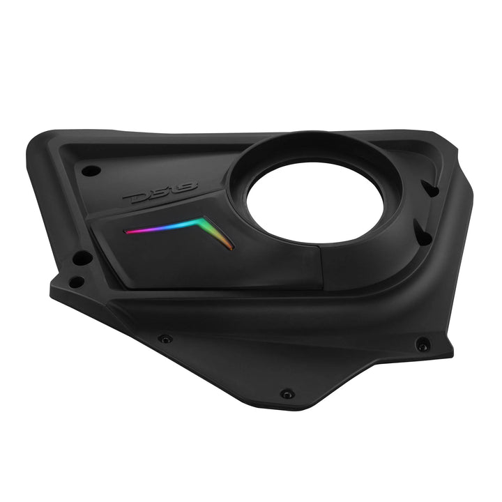 DS18 Rear Door Speaker Panels with LEDs - Fits 2017-up Can-Am Maverick X3
