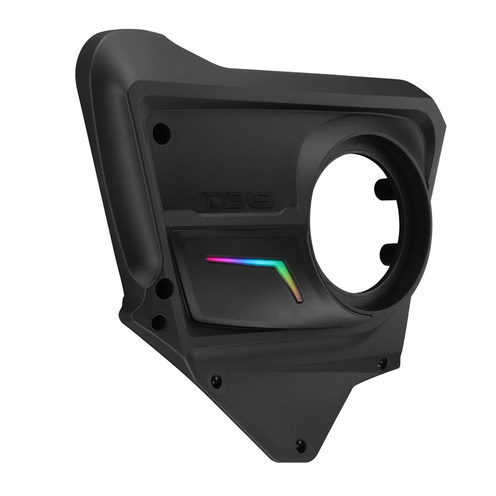 DS18 Rear Door Speaker Panels with LEDs - Fits 2017-up Can-Am Maverick X3