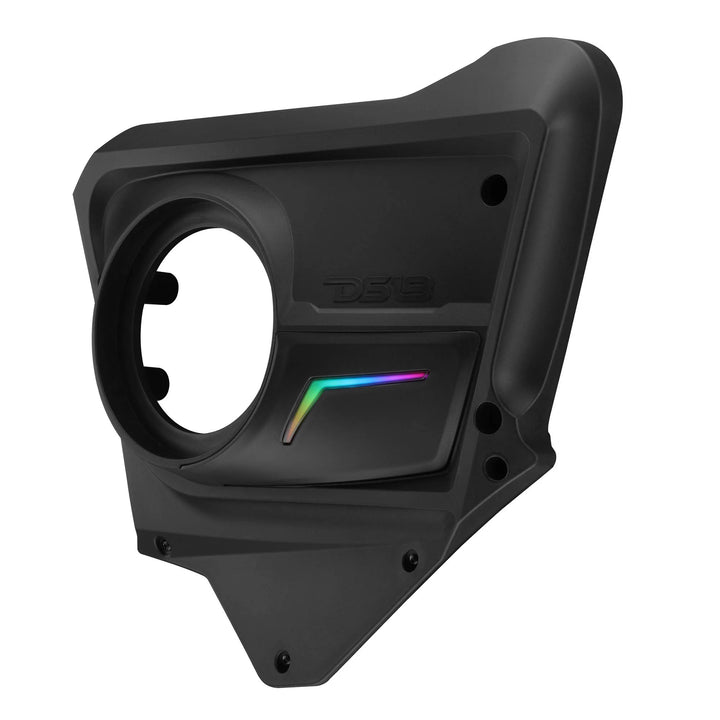 DS18 Rear Door Speaker Panels with LEDs - Fits 2017-up Can-Am Maverick X3